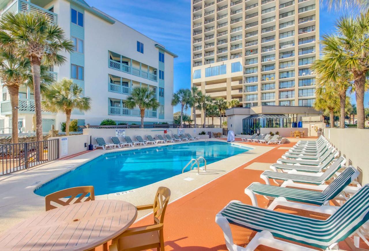 Lively Views From The Balcony At Ocean Forest Plaza Myrtle Beach Exterior photo
