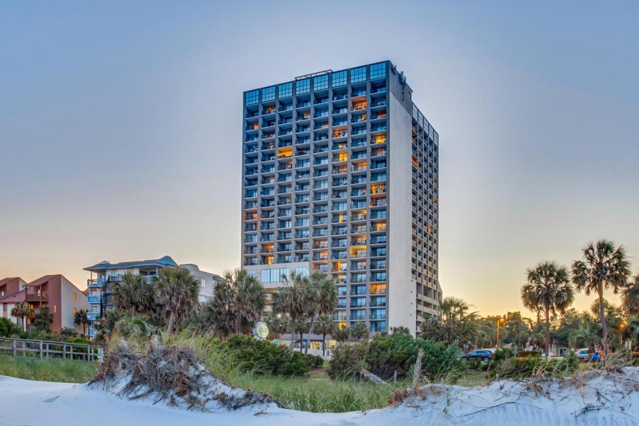 Lively Views From The Balcony At Ocean Forest Plaza Myrtle Beach Exterior photo